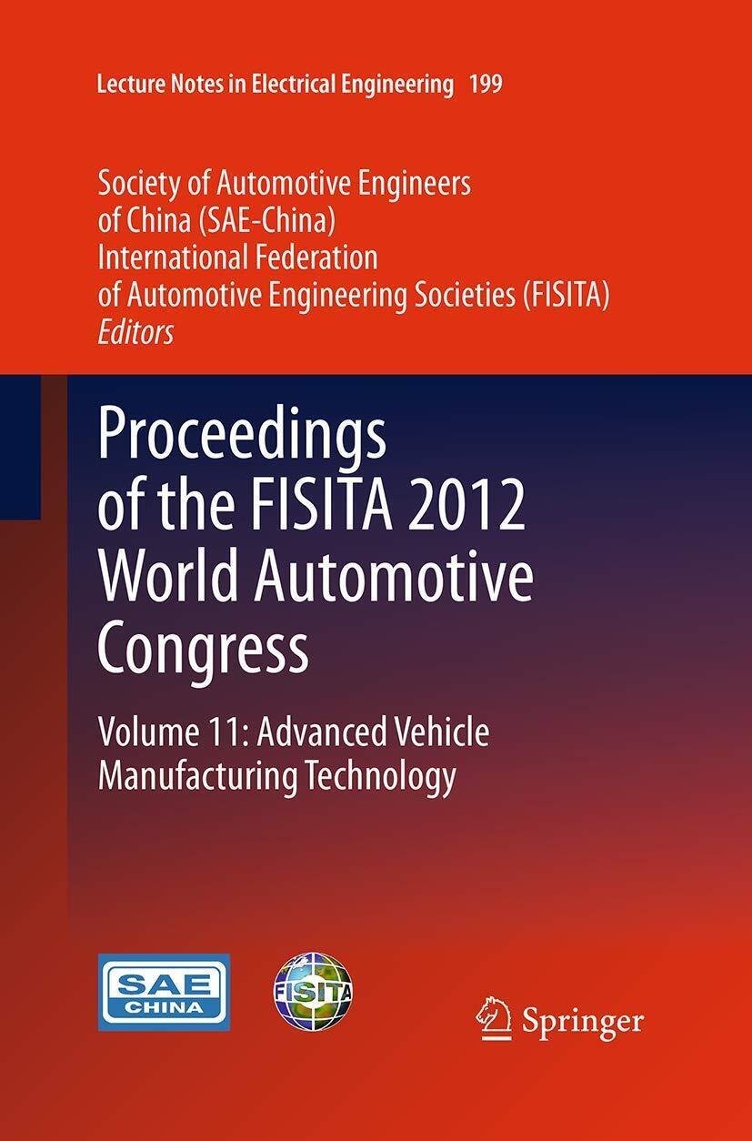 Proceedings Of The Fisita 2012 World Automotive Congress - Springer, …