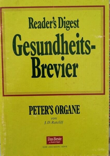 Reader?s Digest, Gesundheist-Brevier Peter?s Organe - ER | Immagine Gallery 2