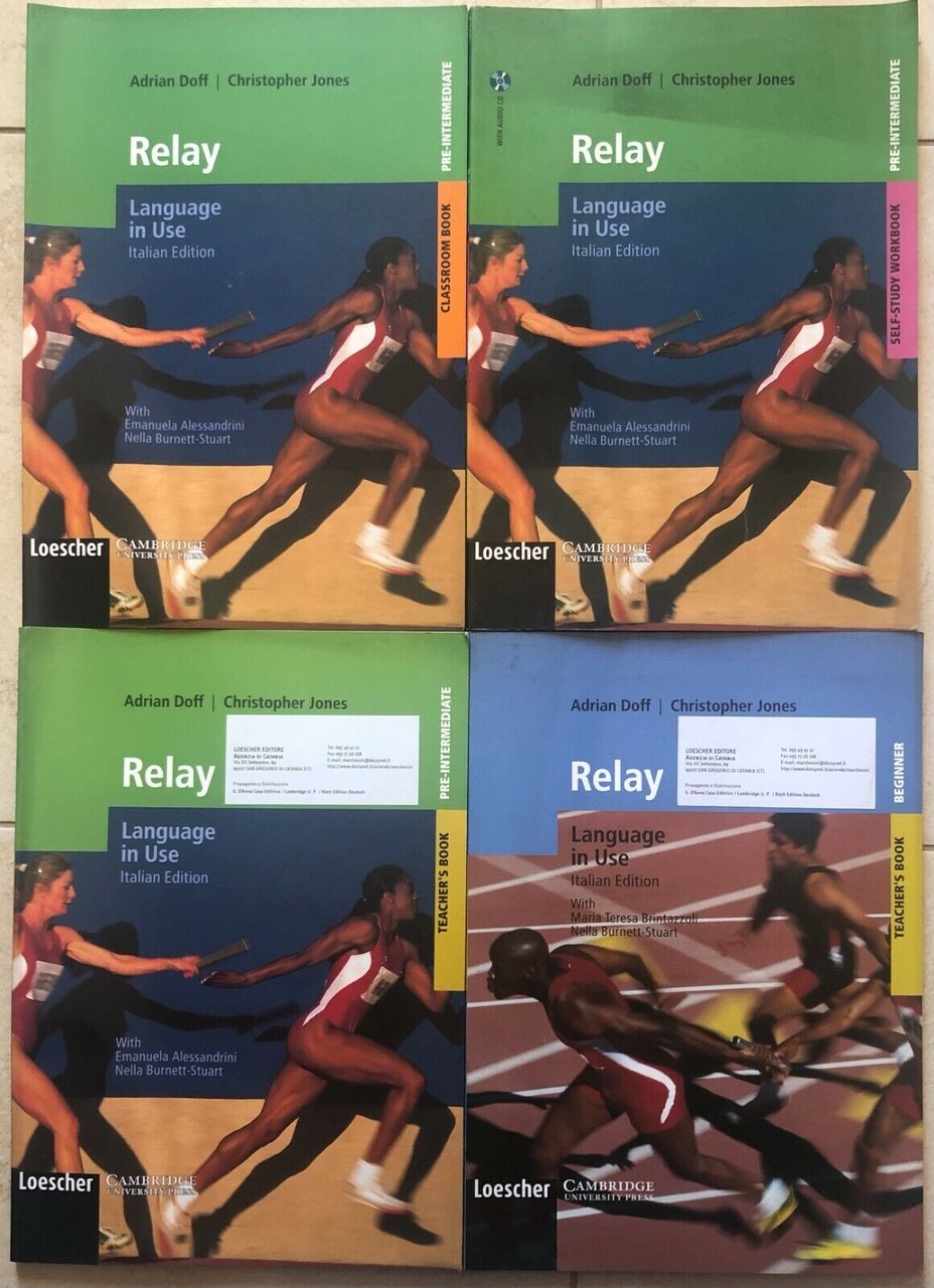 Relay Beginner Teacher?s Book+Relay Pre-Intermediate Classroom+Self-Study+Teache | Immagine principale
