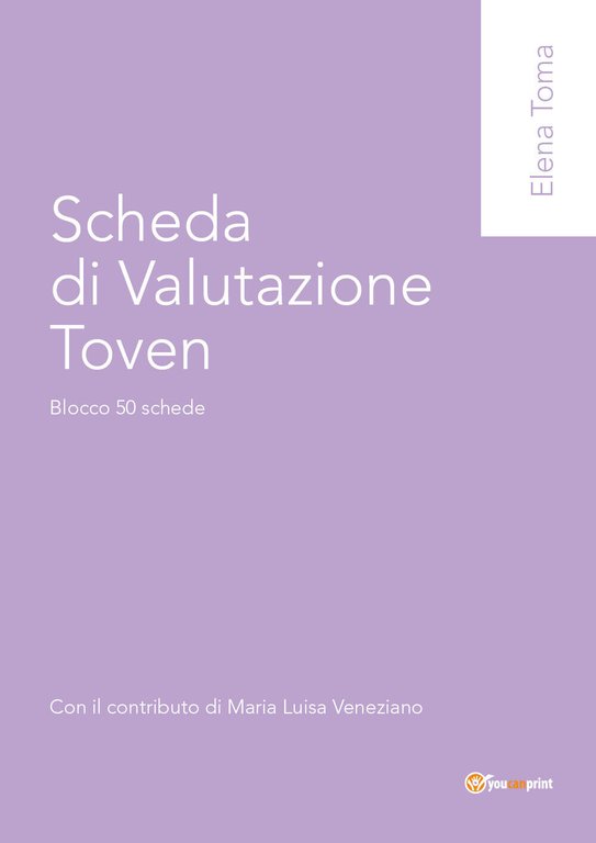 Scheda di valutazione Toven. Blocco 50 schede di Elena Toma, …