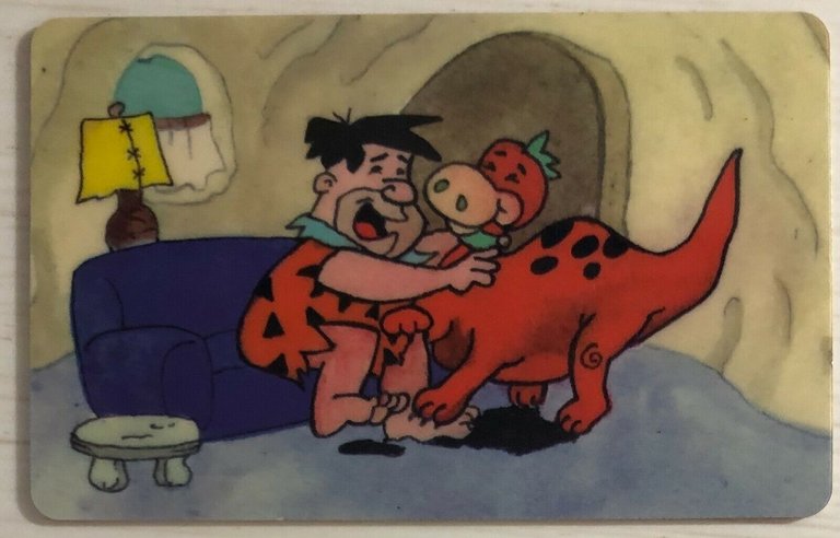 Scheda telefonica usata Flintstones di Aa.vv., Hannah E Barbera | Immagine Gallery 2