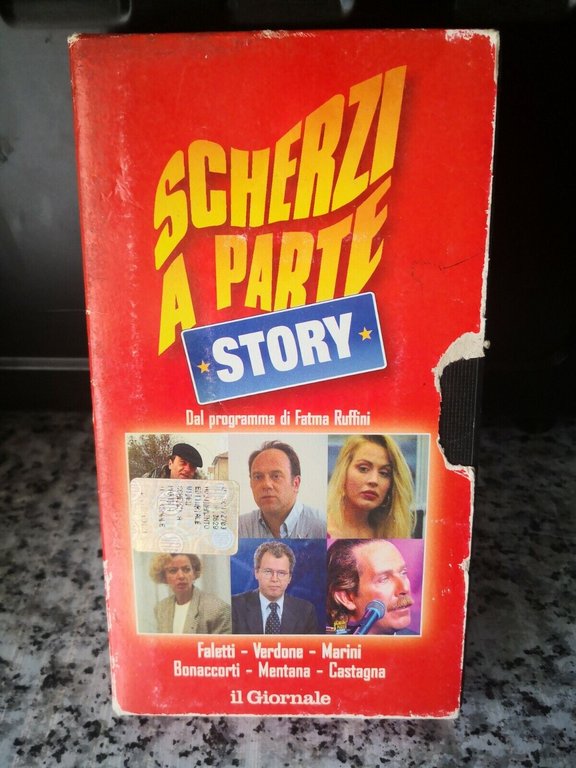 Scherzi e parte story vhs -2003 - il giornale -F