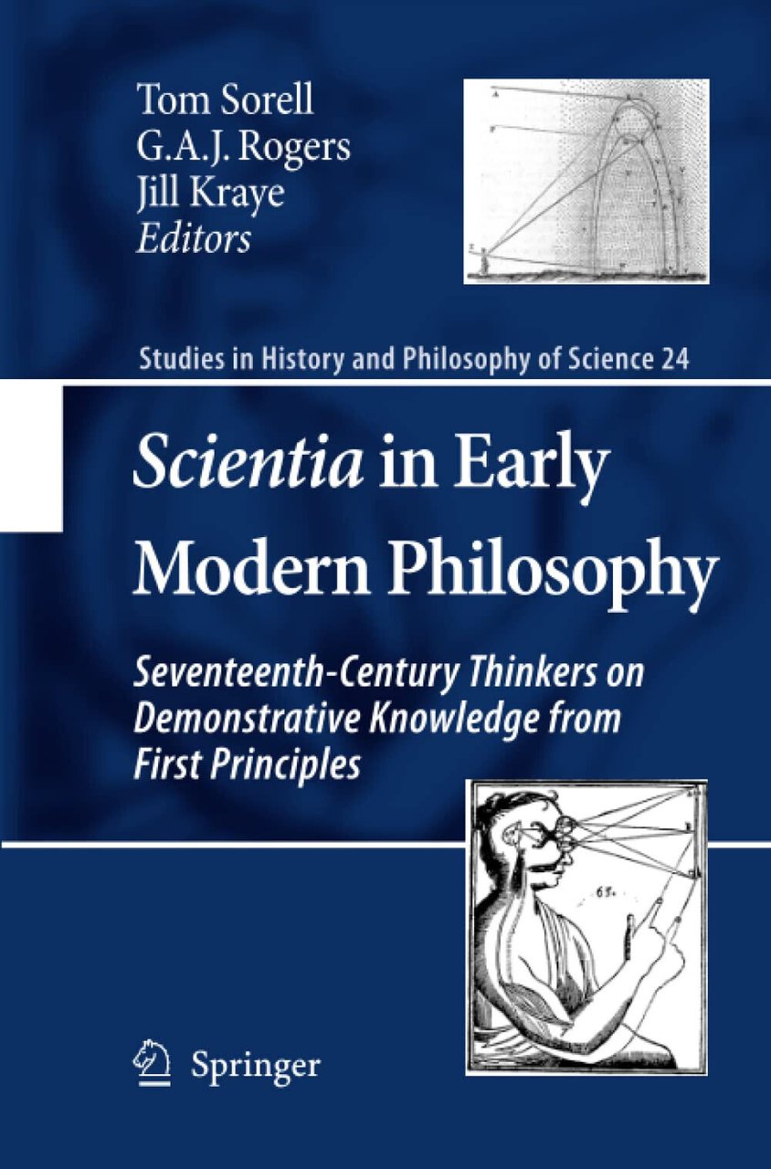 Scientia in Early Modern Philosophy - Tom Sorell - Springer, … | Immagine principale