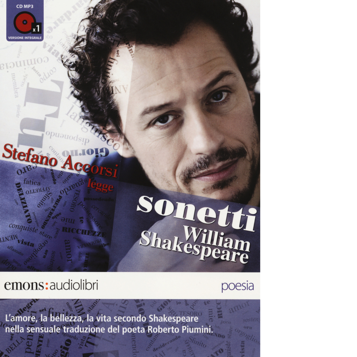 SONETTI DI SHAKESPEARE di WILLIAM SHAKESPEARE - Emons, 2014