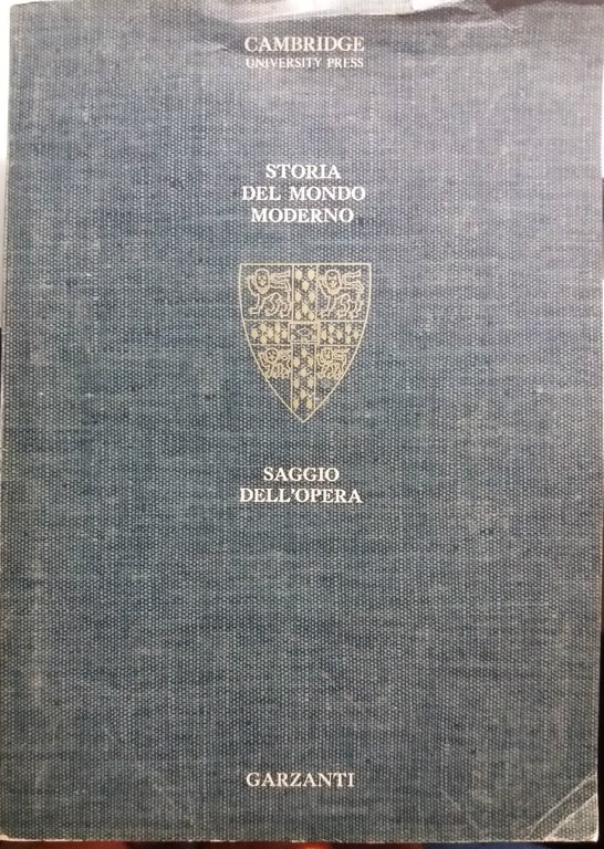 Storia del mondo moderno, Saggio dell'opera - AA. VV. - … | Immagine Gallery 2