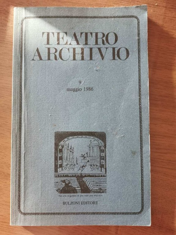 Teatro archivio - AA. VV. - Bulzoni - 1986 - … | Immagine Gallery 2