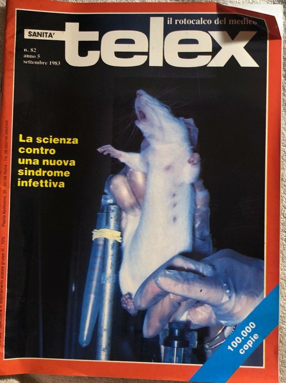 Telex n.82 - Il rotocalco del medico di Aa.vv., 1983, … | Immagine Gallery 2
