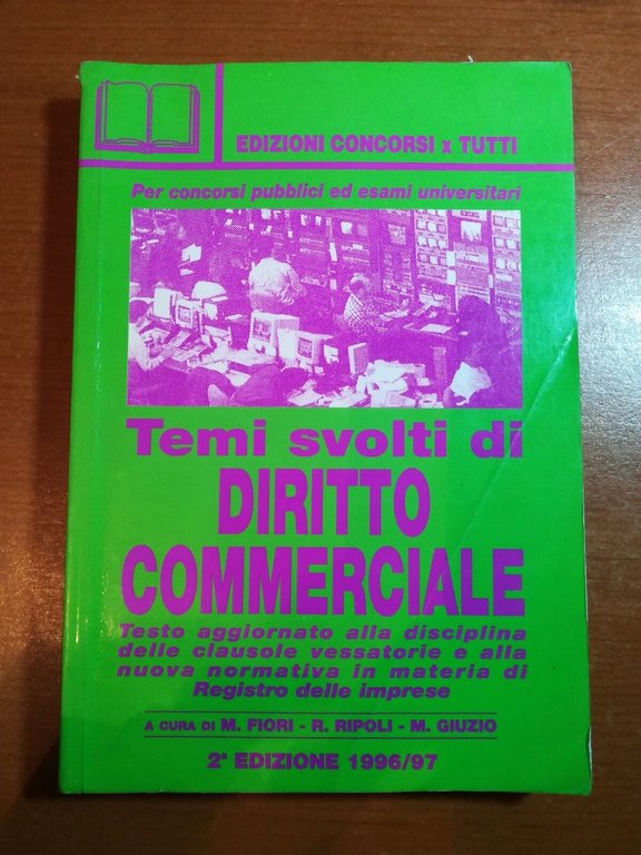 Temi svolti di diritto commerciale - AA.VV. - Concorsi x … | Immagine Gallery 2