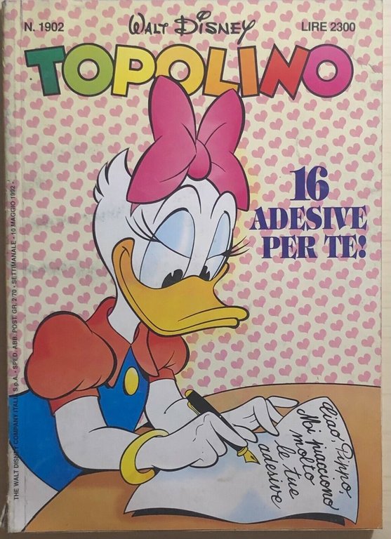 Topolino 1902 di Disney, 1992, Panini