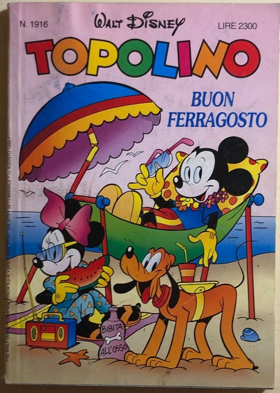 Topolino 1916 di Disney, 1992, Panini | Immagine Gallery 2