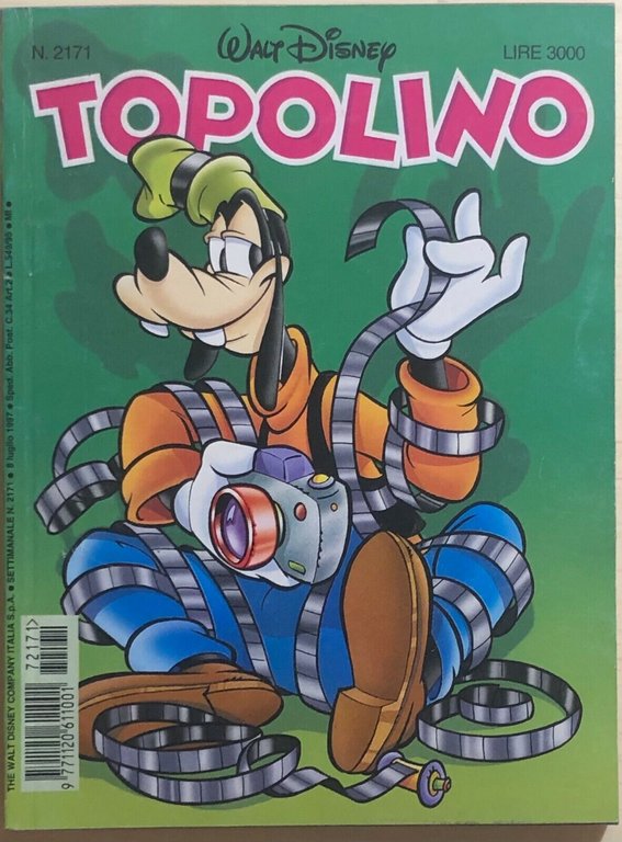 Topolino 2171 di Disney, 1997, Panini