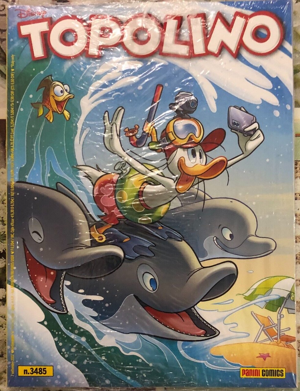 Topolino 3485 BLISTERATO di Walt Disney, 2022, Panini Comics | Immagine principale