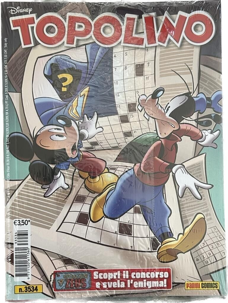 Topolino 3534 BLISTERATO di Walt Disney, 2023, Panini Comics | Immagine principale