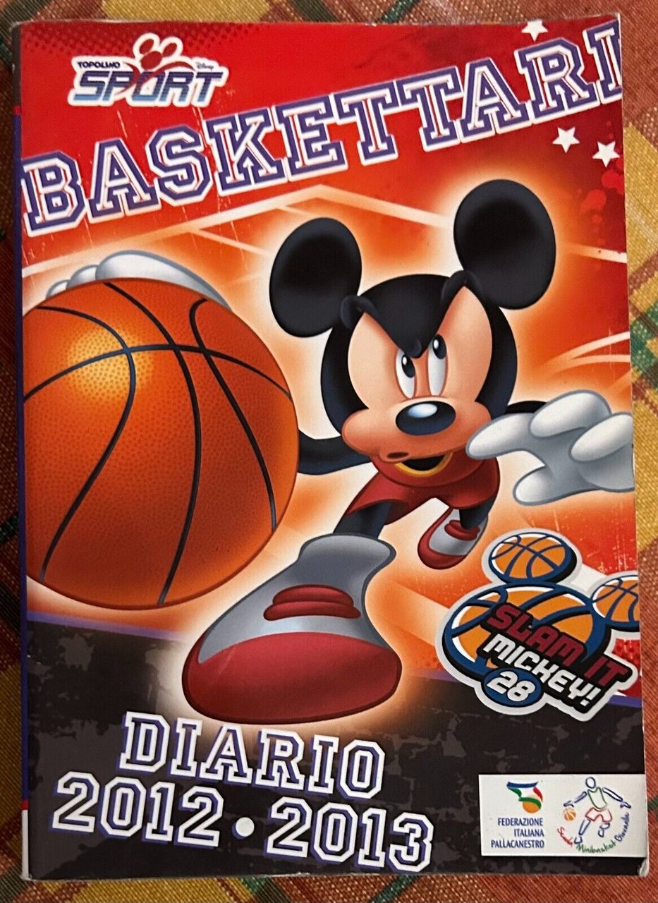 Topolino Sport Baskettari Diario 2012-2013 INTONSO di Walt Disney, 2012, …