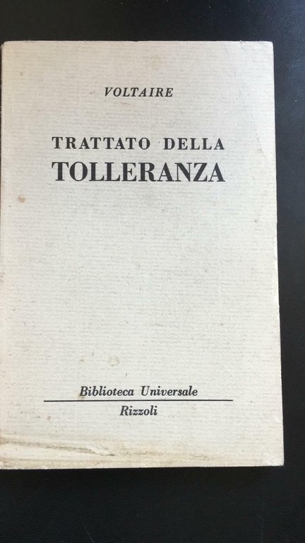 Trattato della tolleranza - Voltaire, 1967, Rizzoli - P | Immagine Gallery 2