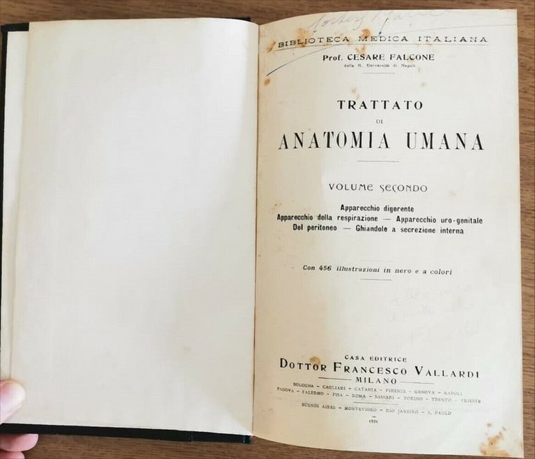 Trattato di anatomia umana vol. 2 - C. Falcone - …
