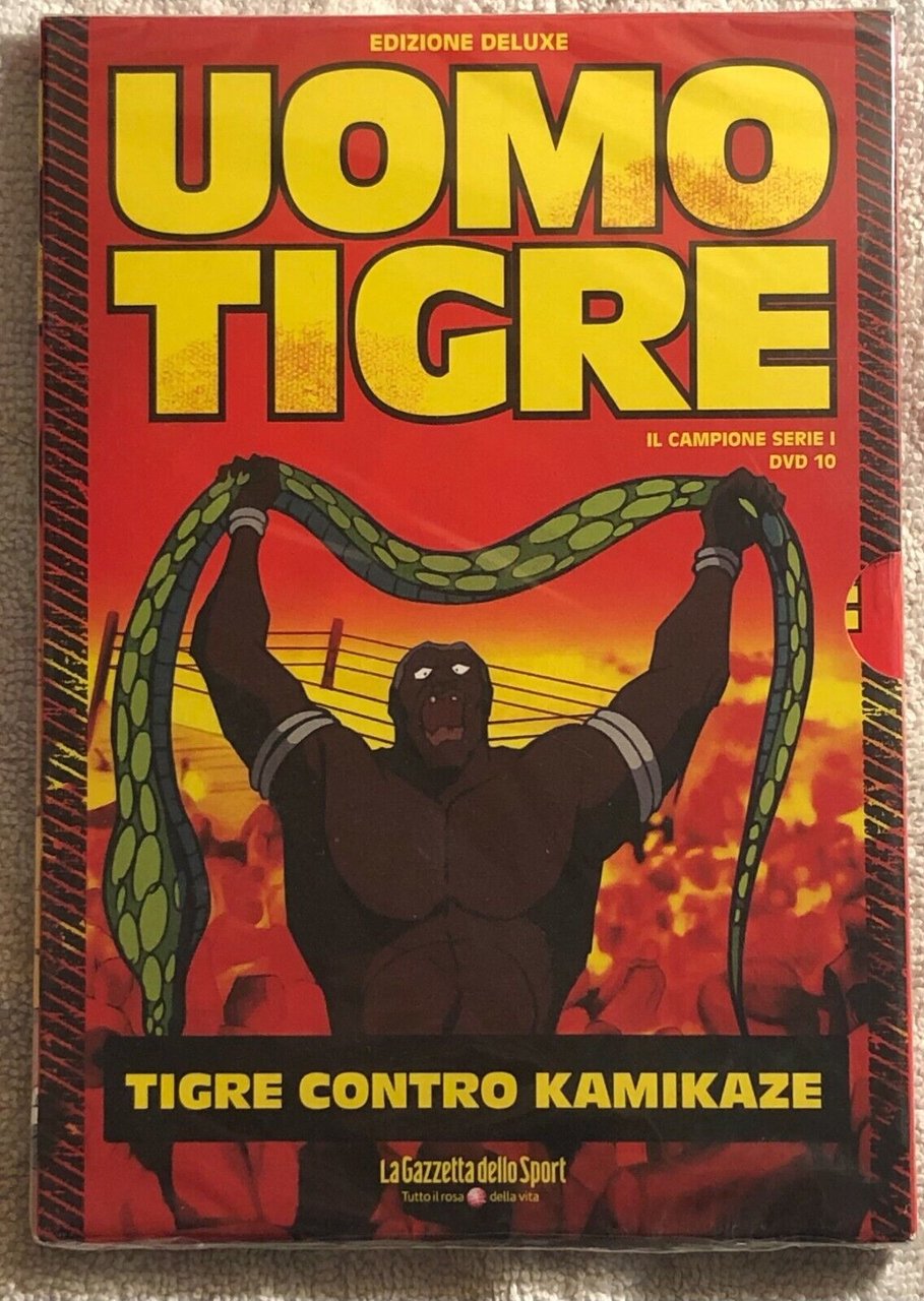Uomo Tigre Edizione Deluxe n. 10 Mancolista DVD di Toei … | Immagine principale