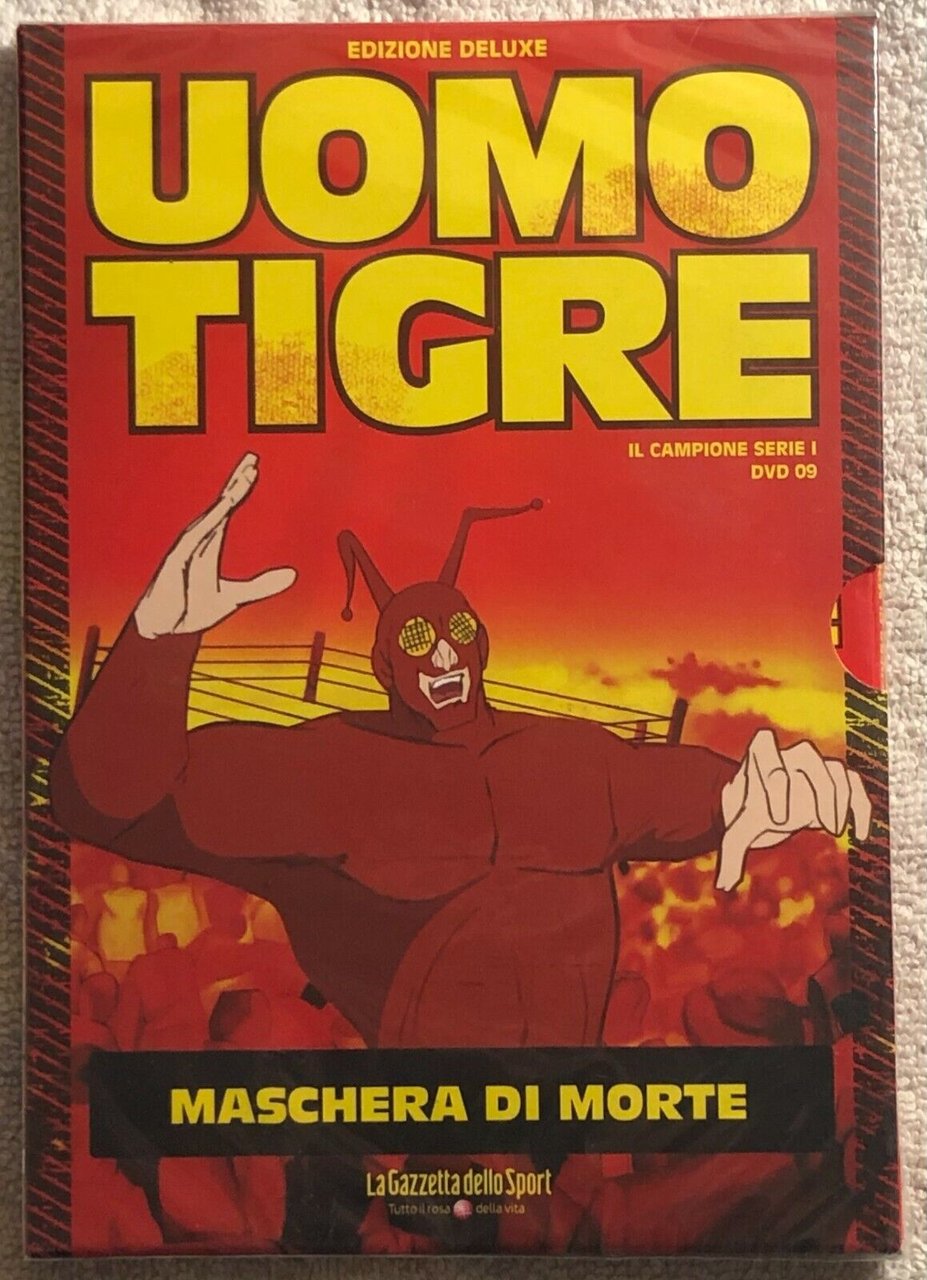 Uomo Tigre Edizione Deluxe n. 9 Mancolista DVD di Toei … | Immagine principale