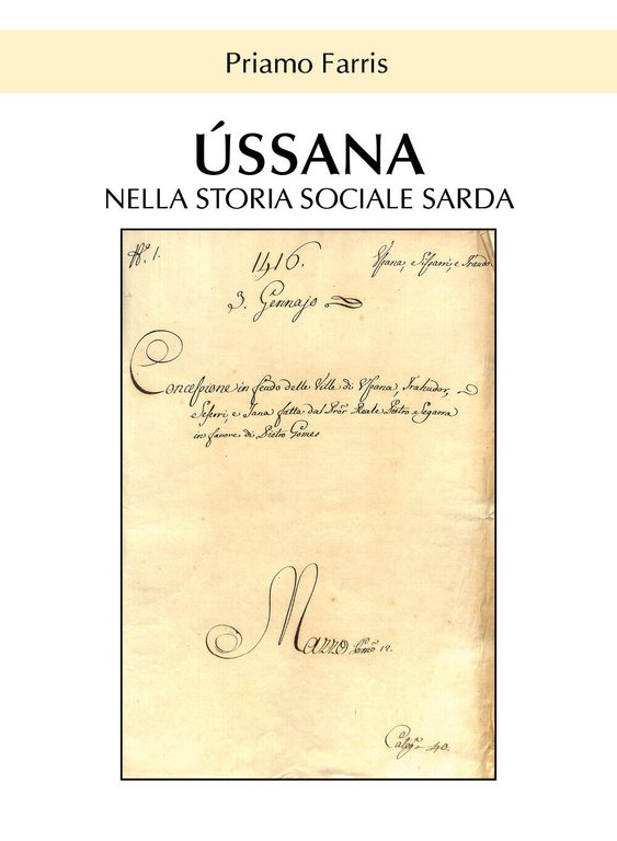 Ussana nella storia sociale sarda - Priamo Farris, Youcanprint - …