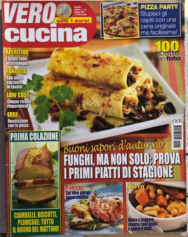 Vero cucina n. 10 di Aa.vv., 2011, Gve