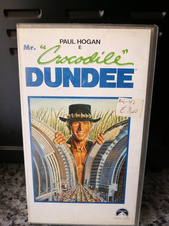 Vhs Mr. Crocodile Dundee con Paul Hogan - vhs -1986 …