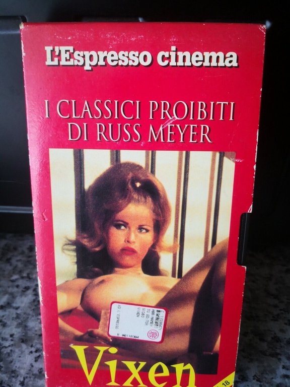 VHS VIXEN I classici proibiti - 1998 - L'espresso -F