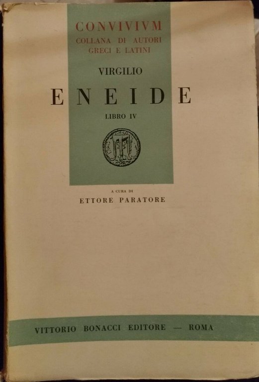 VIRGILIO:ENEIDE - PARATORE, BONACCI EDITORE - 1964 - S | Immagine Gallery 2