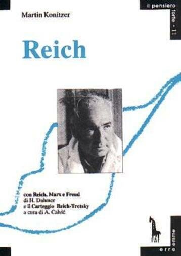 Wilhelm Reich di Martin Konitzer, 1992, Massari Editore