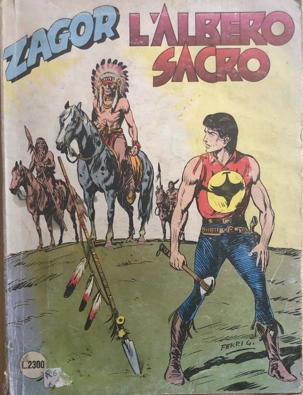 Zagor - L?albero sacro di Aa.vv., 1992, Sergio Bonelli