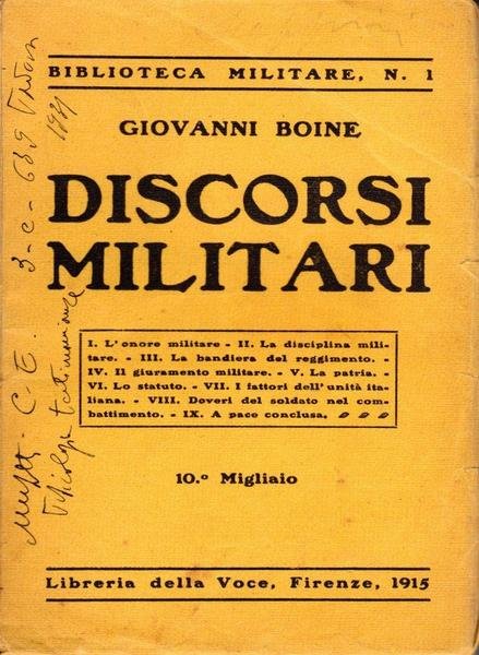 Discorsi militari
