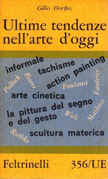 Ultime tendenze nell'arte d'oggi