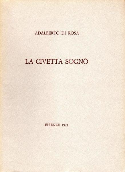 La civetta sognò (firma dell'autore)