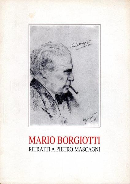 Ritratti a Pietro Mascagni (dedica dell'autore)