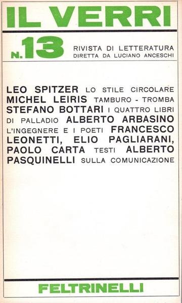 Il Verri n. 13