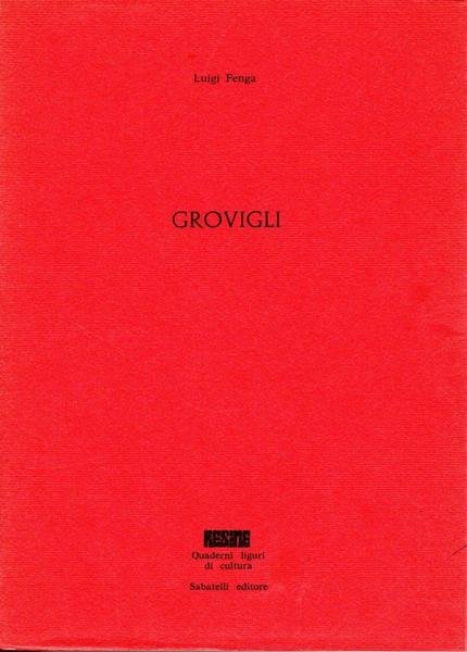 Grovigli (dedica dell'autore)