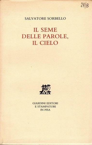 Il seme delle parole, il cielo