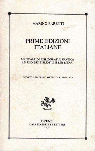 Prime edizioni italiane