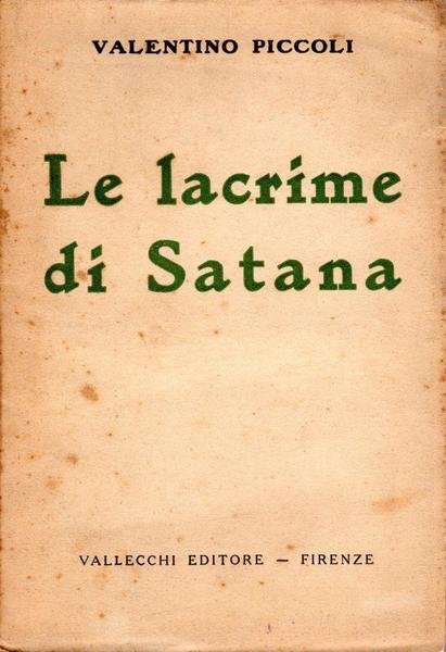 Le lacrime di Satana