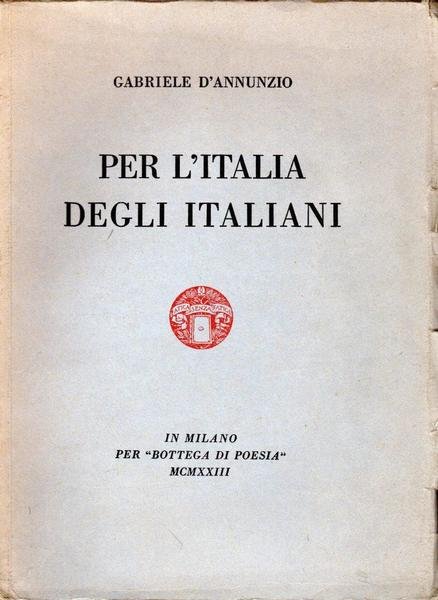 Per l'Italia degli italiani