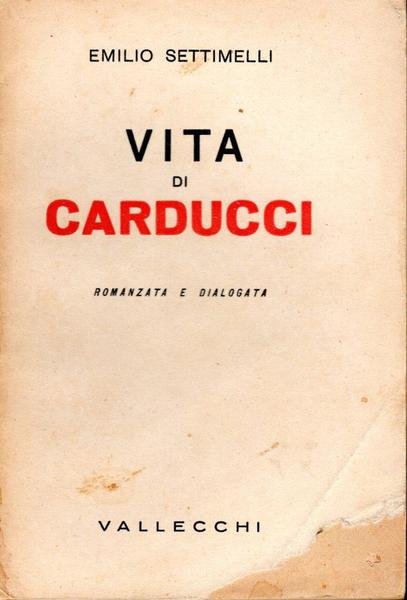 Vita di Carducci (dedica dell'autore)