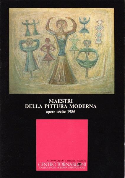 Maestri della pittura moderna. Opere scelte 1986