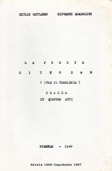 La follia di uno zar (Ivan il Terribile)