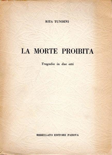 La morte proibita (dedica dell'autrice a Minnie Alzona)