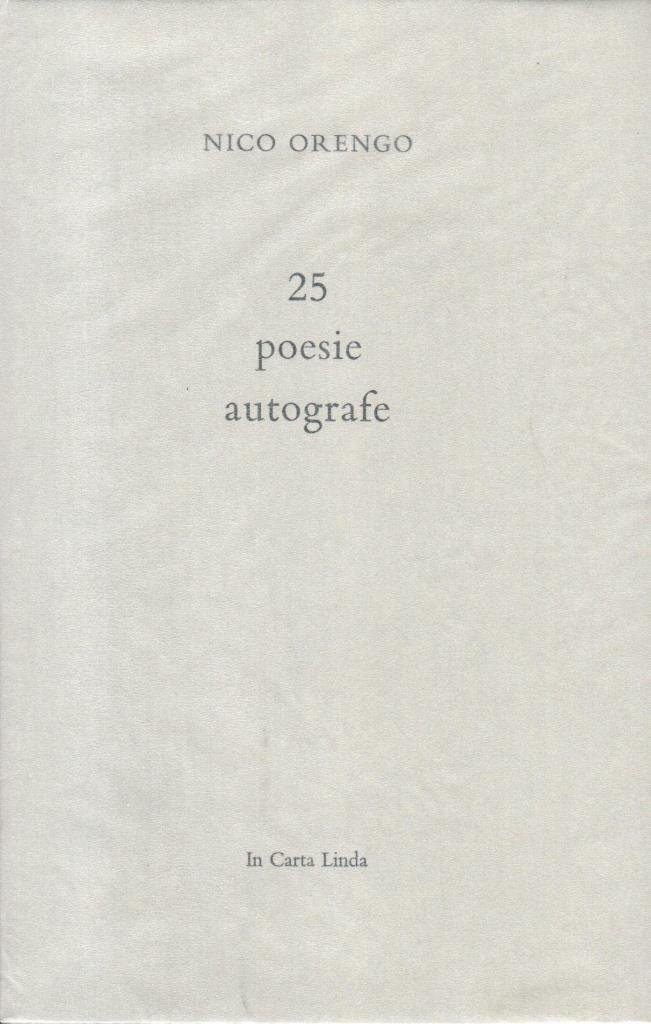 25 poesie autografe (firma autore)