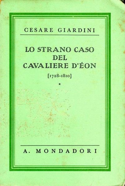 Lo strano caso del cavaliere D'Eon