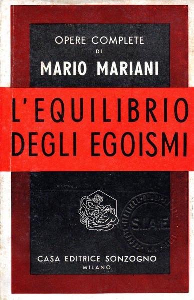 L'equilibrio degli egoismi