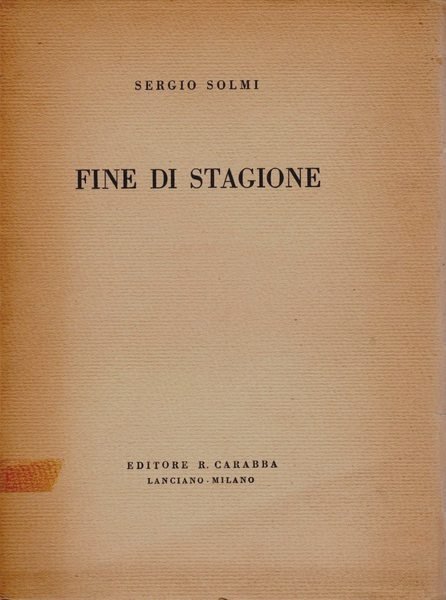 Fine di stagione