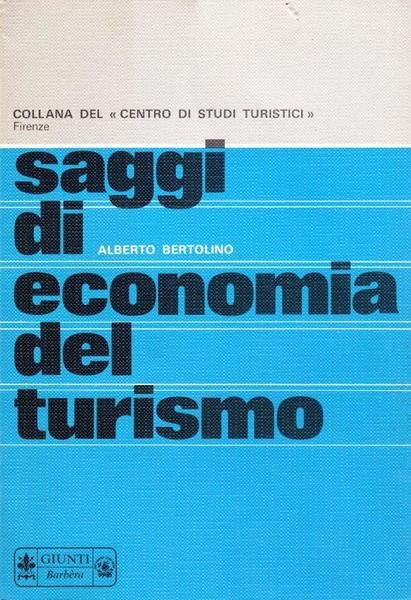 Saggi di economia del turismo