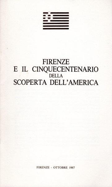 Firenze e il cinquecentenario della scoperta dell'America