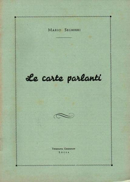 Le carte parlanti